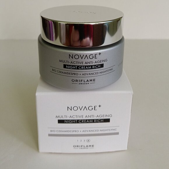 Oriflame - NovAge Multi-Active Anti-Aging Night Cream Rich - 50 ml - Picture 1 of 1